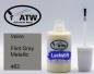 Preview: Volvo, Flint Gray Metallic, 462: 20ml Lackstift, von ATW Autoteile West.